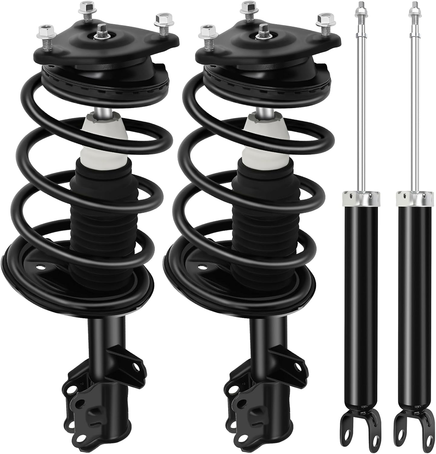 SCITOO Front and Rear Shock Absorber Assembly Fit for 2007-2010 for Hyundai Elantra, Complete Shock and Strut Assembly Kit Fit for 172305 172306 5622 4PCS