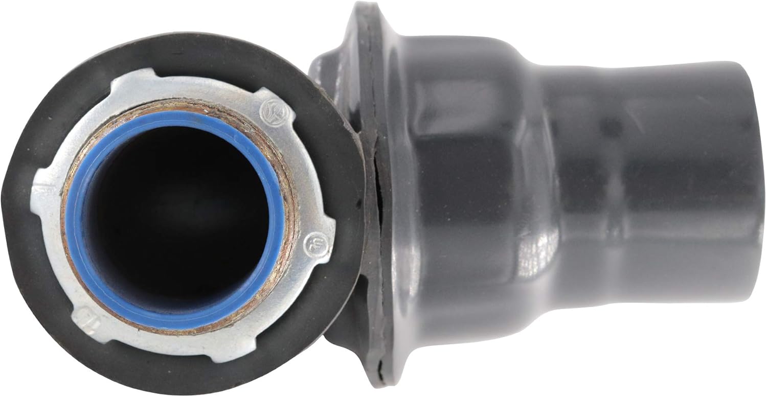 MFOCASTG90100 90° PVC Coated Liquidtight Conduit Connector, 90-Degree, 1"