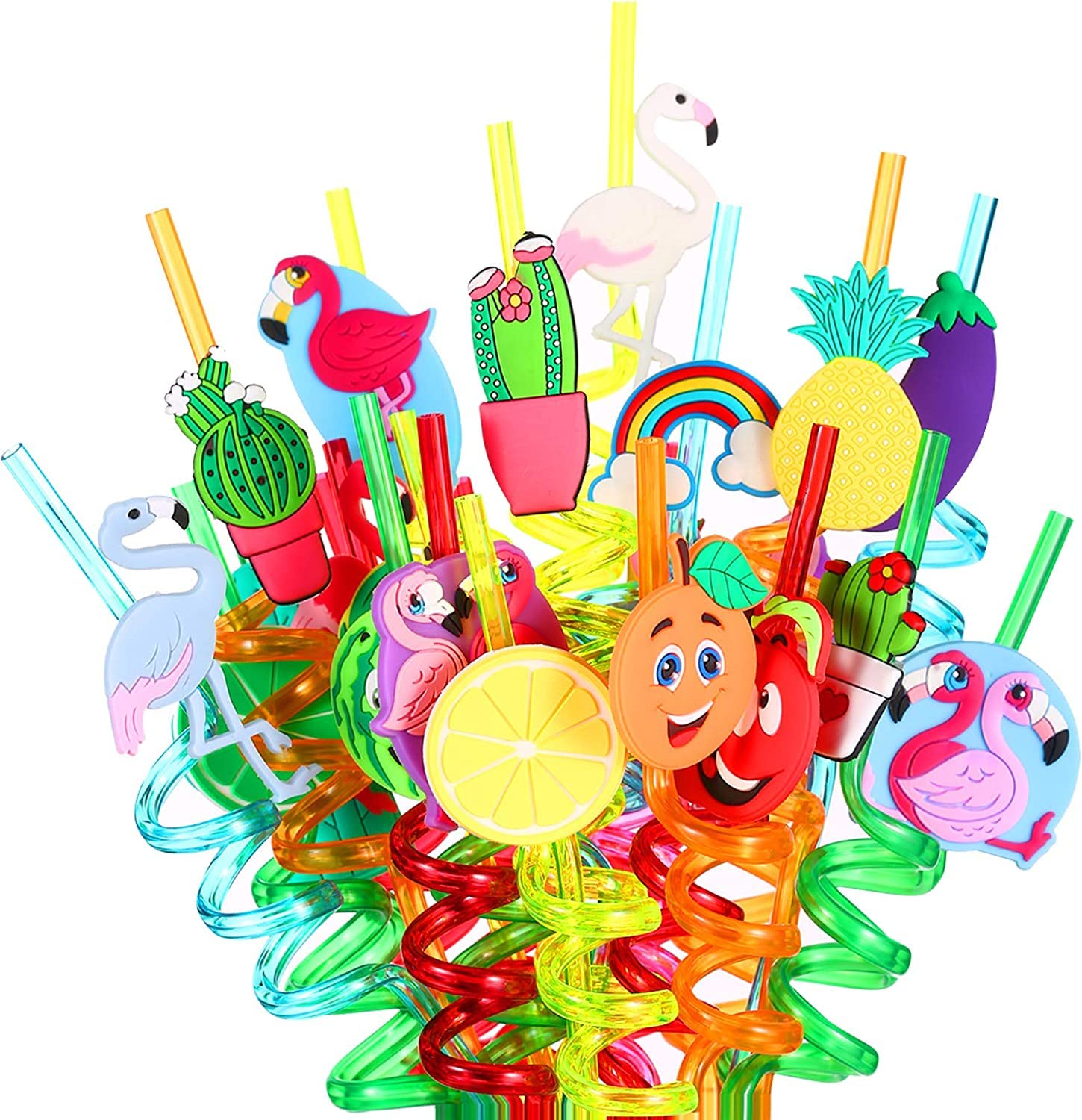 Bandhan Enterprises 8 Pieces Multicolor Straw Party Supplies Straws Reusable Plastic for Kids Birthday Favors, Family Table Decorations, Multicolor Straw (B0B68M5CHD) Amazon Price History, Amazon Price Tracker