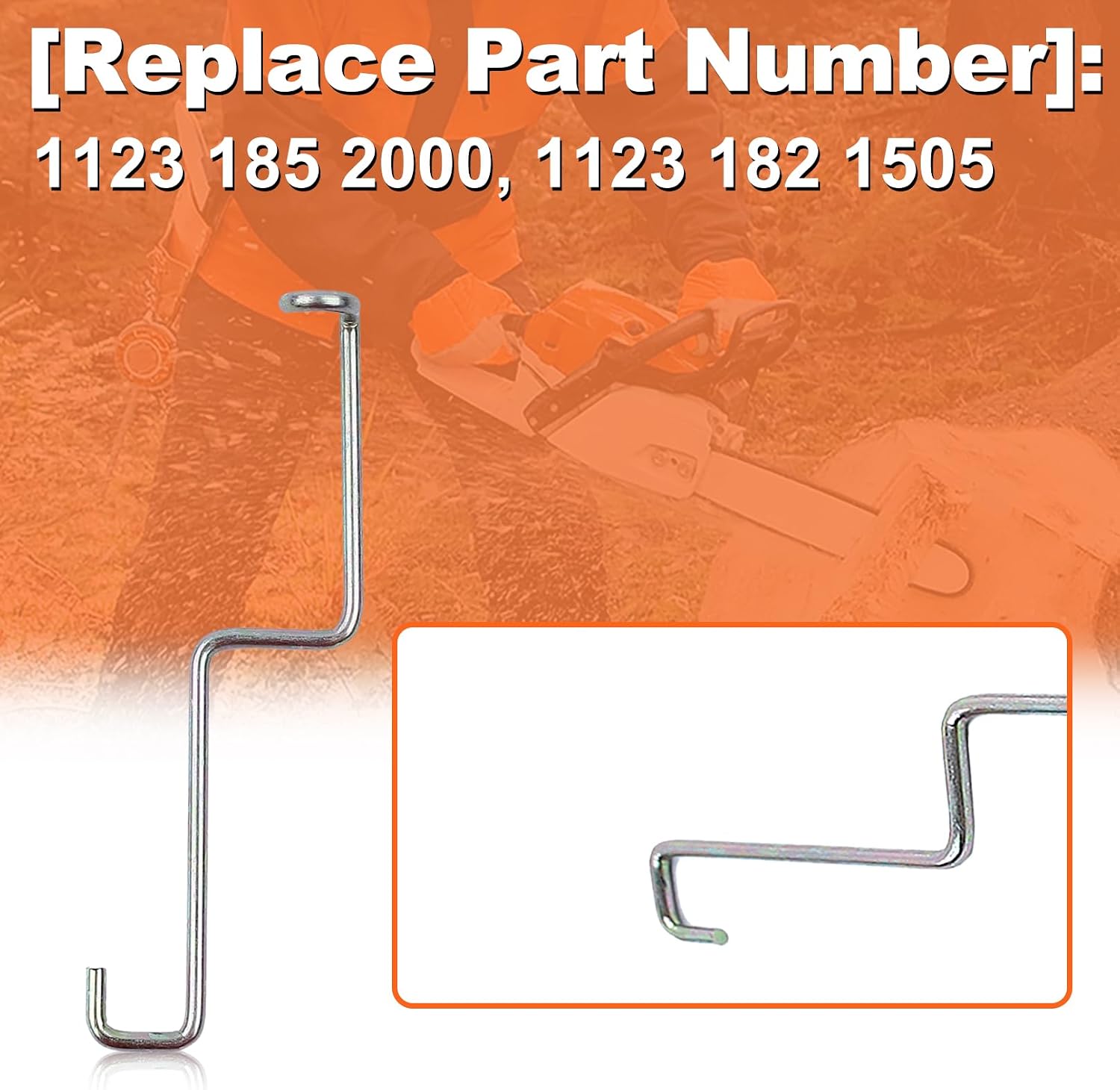 Choke Throttle Rod Lever For Stihl MS250 MS230 023 MS210 021 Parts 1123 185 2000, Choke Rod, Throttle Rod