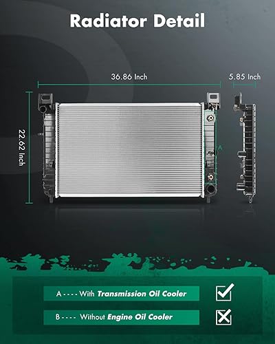 Miniatura 299 de SCITOO Radiador 2990 para Honda 2008-2012 para Accord 2.4L 2012-2015 para Honda para Crosstour 2.4L
