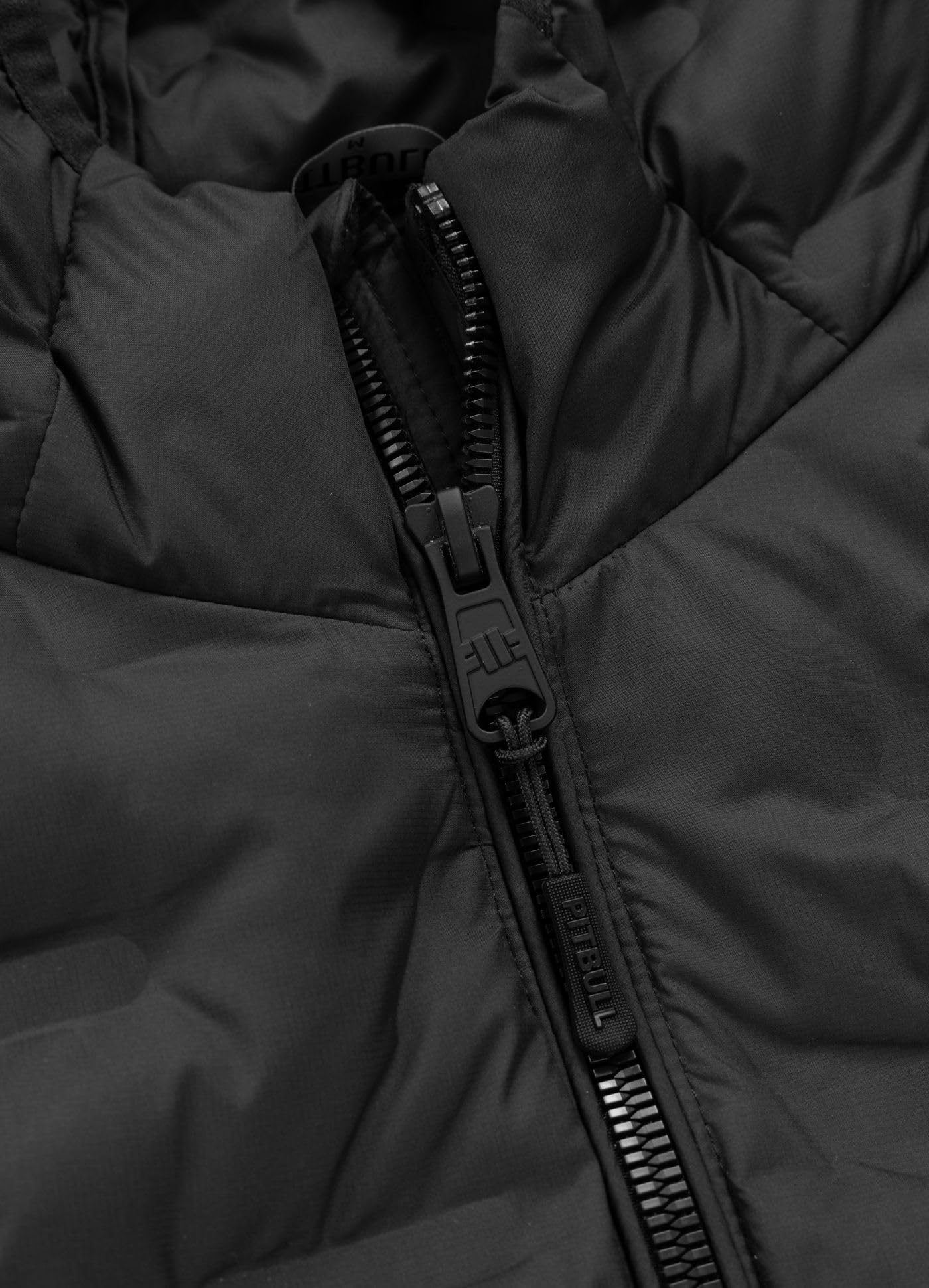 PITBULL Herren Steppweste FISK – Männer Weste mit Kapuze, Winddicht Gefüttert, Sportlich Leicht, Übergangsjacke aus Polyester