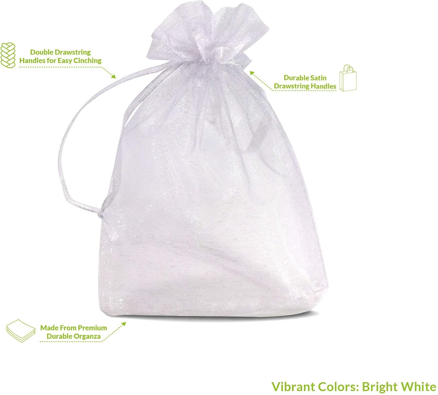 large mesh drawstring bolsas