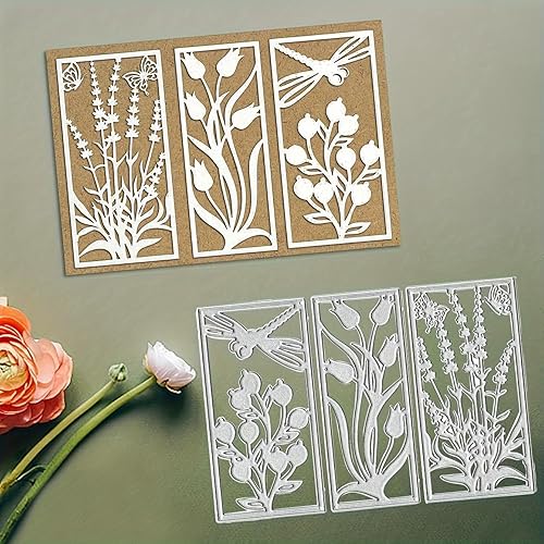 Lapoo Troquel de corte de metal para álbumes de recortes, plantillas duraderas para álbumes de recortes, álbumes de fotos, tarjetas de papel