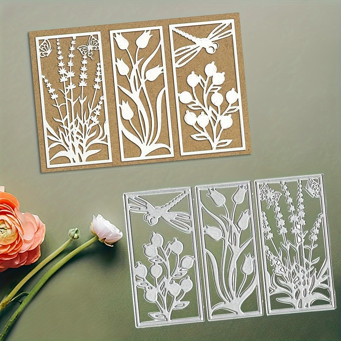 Lapoo Metal Scrapbooking Die - Winter Tree Trunk -10 Lapoo Metal Scrapbooking Die - Winter Tree Trunk -10