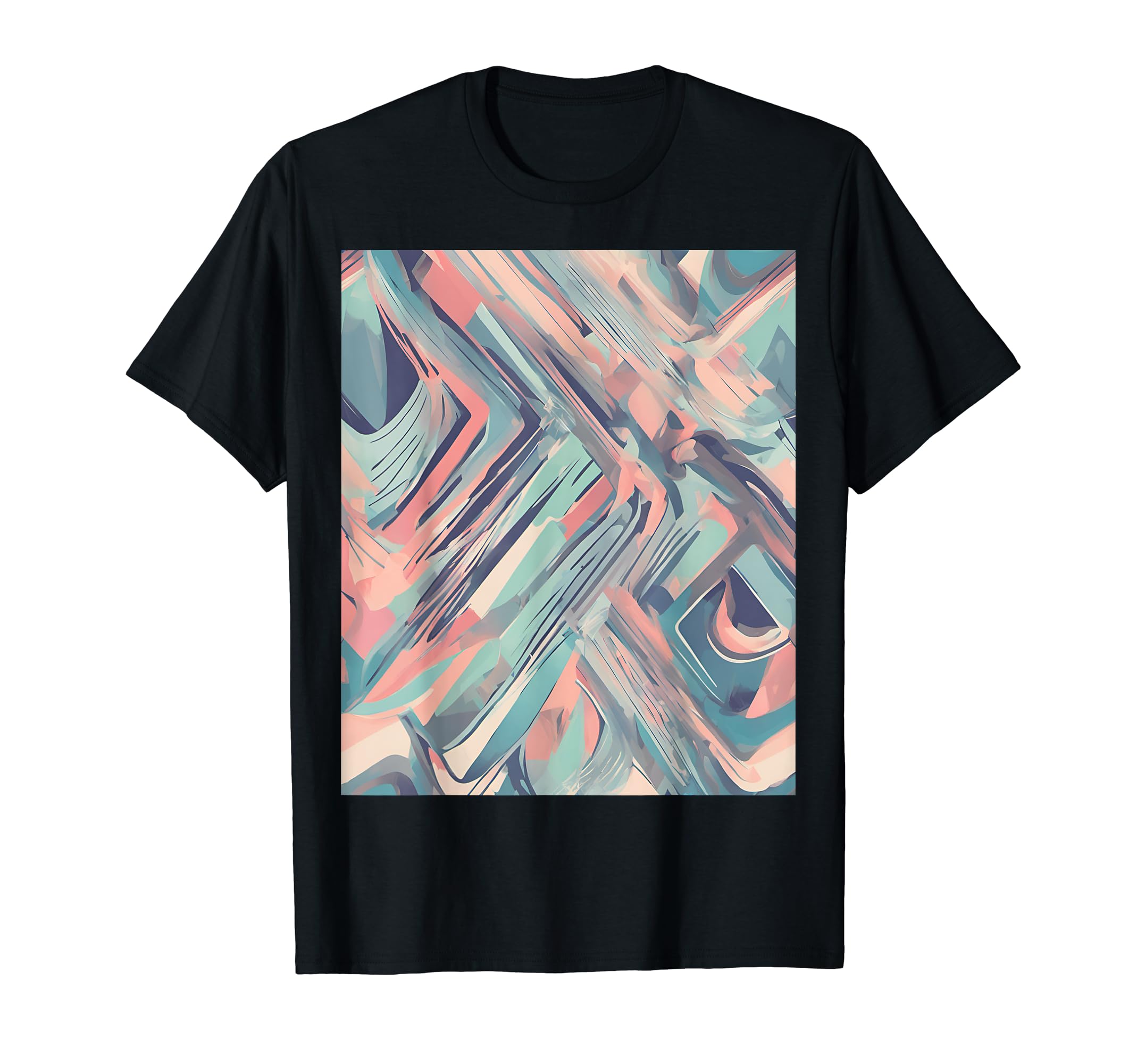 Vivid Snowboarding Breeze Art T-Shirt