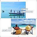 BINSHUN Sandals for Men Leather Hiking Sandals Athletic Walking Sports Fisherman Beach Shoes Closed Toe Water Sandals, Brown, 10 gallery image