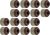 Vista 6 de Caltric 16 sellos de vástago de válvula compatibles con Kawasaki Ninja H2R 2015 2016 2017 2018