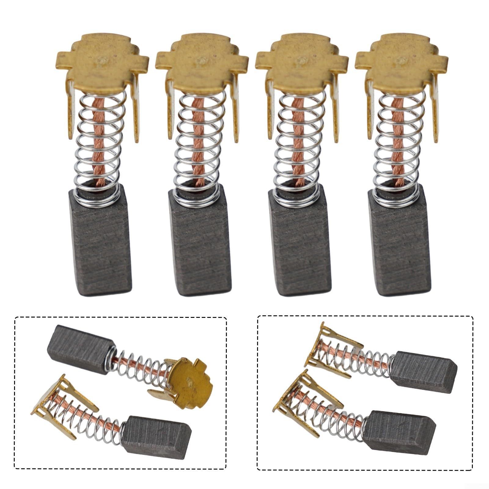 Set di 4 spazzole di carbone 999054 per Hitach G18DSL G14DL G18DMR G18DL
