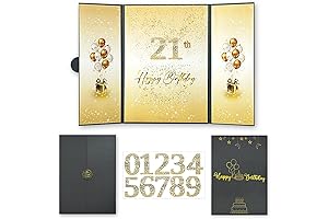 Birthday Guest Book Birthday Black and Gold Party Decorations