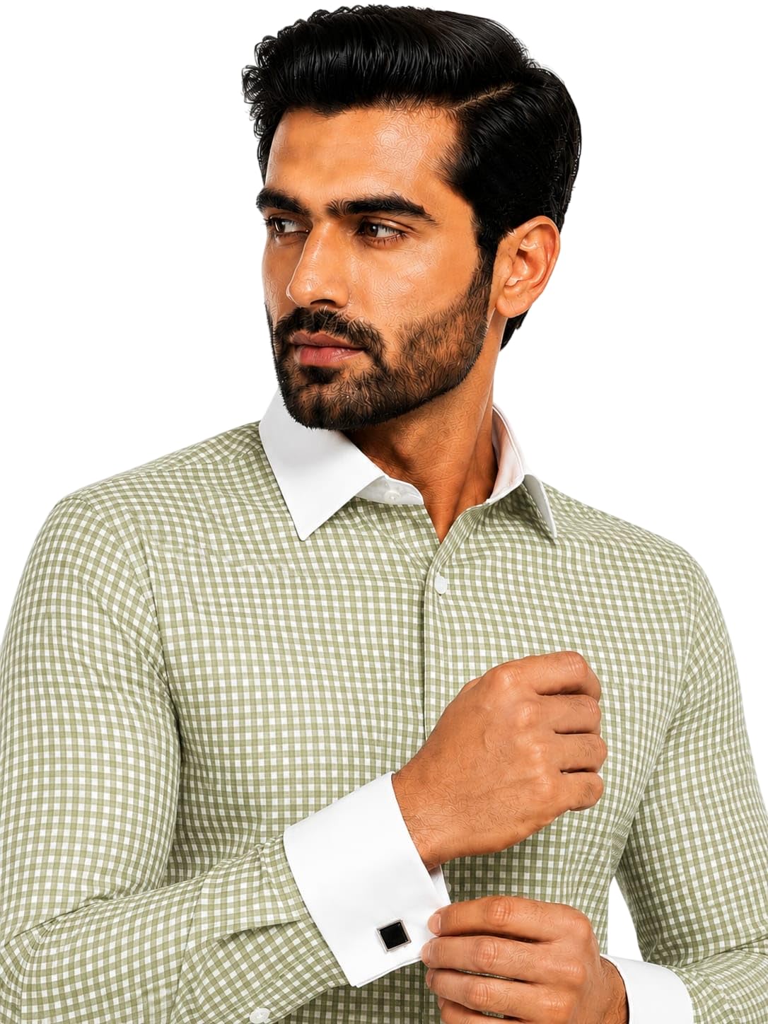 livik Oxford Elite French Cuff Shirt with Contrast Cuff & Collar-picture-0