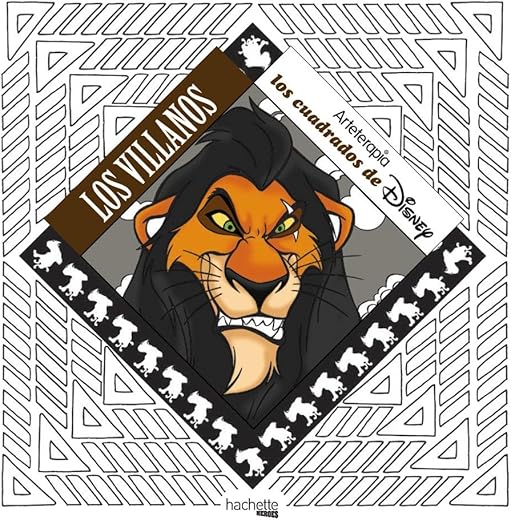 Arteterapia. Los Villanos Disney (Hachette HEROES - DISNEY - Arteterapia)