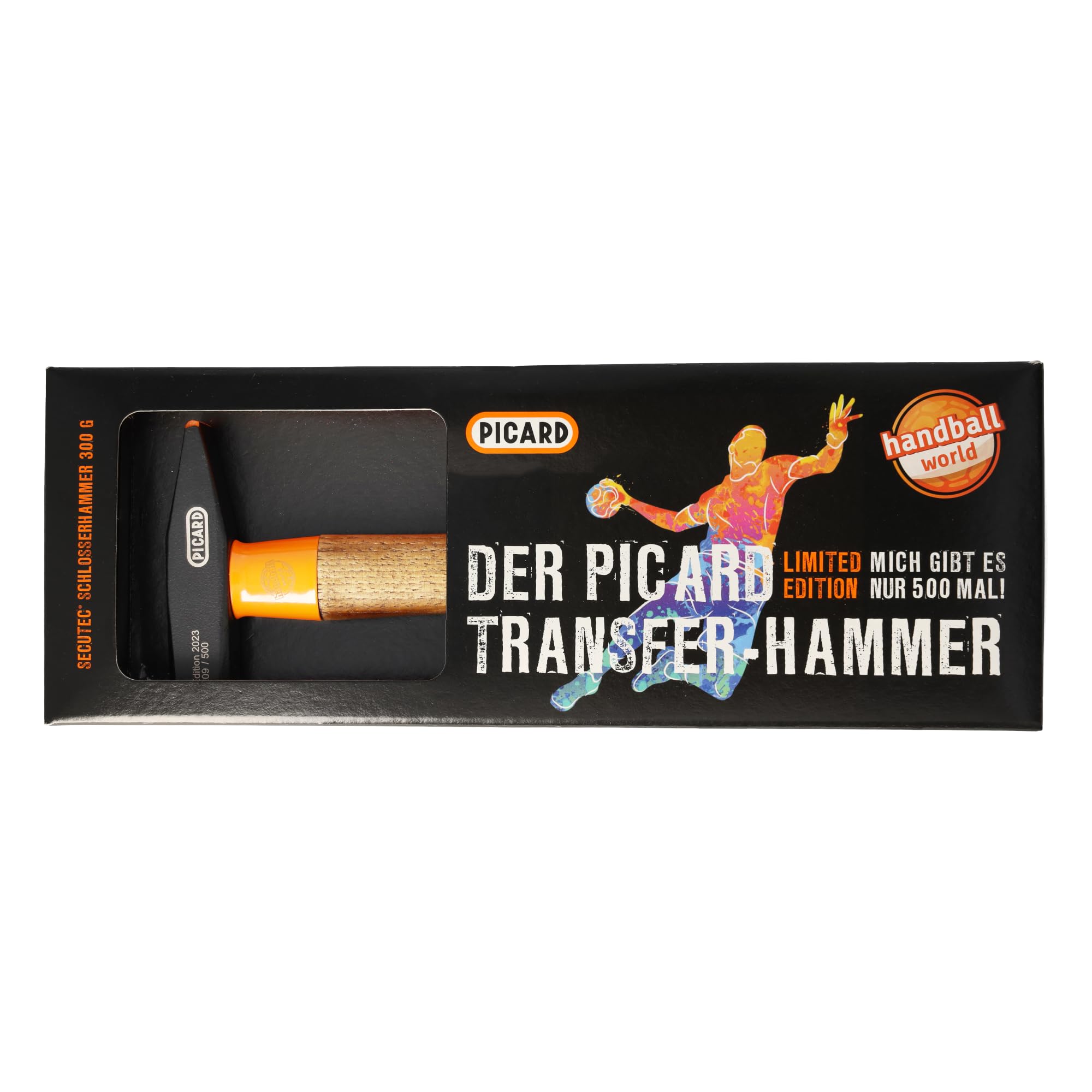 Picard Schlosserhammer SecuTec 300g DIN 1041 | Transfer-Hammer Limited Edition - Handball World