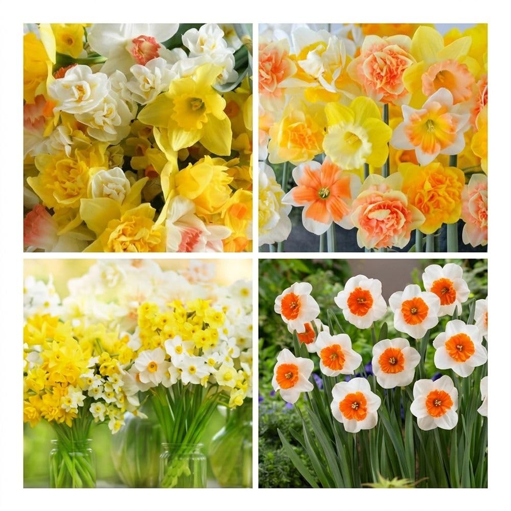 Daffodil Ultimate Collection 56 Bulbs – Mixed Scented Spring by T&M