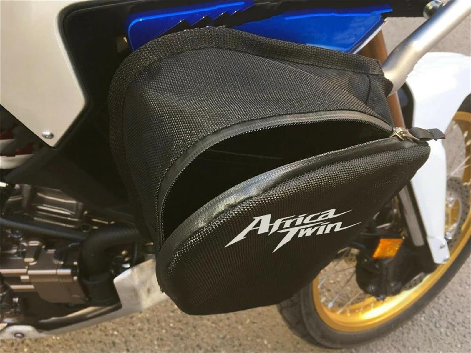 Sacoches De Protection pour Cadre Moto pour CRF1000L Africa Twin CRF 1000L Adventure Sports, Sac Rangement pour Outils Réparation Sacoches Cadre pour Pare-Chocs