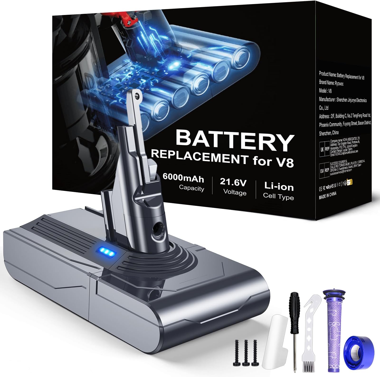 Dyson V8 Akku