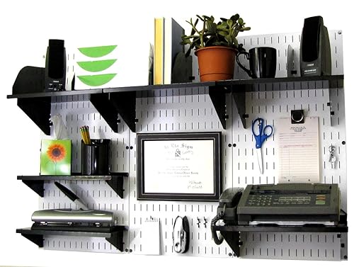 Wall Control Office Organizer Unit Wall Mounted Office Desk Storage