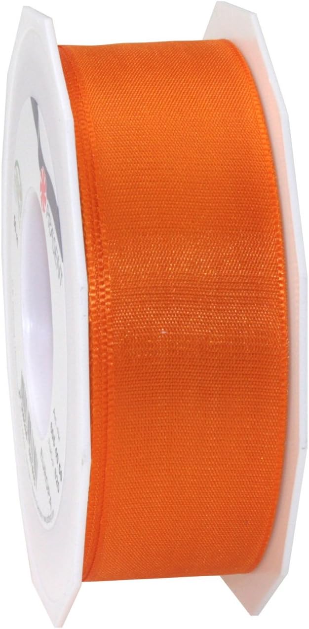 Morex Ribbon Europa Taffeta Ribbon, 1-1/2-Inch by 55-Yard Spool, Orange