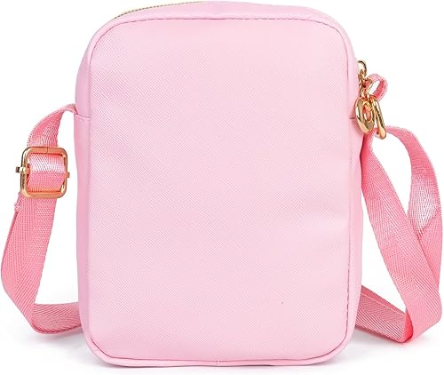 Miniatura 5 de Lindo mini bolso cruzado, monedero de dibujos animados, bolsos de hombro pequeños de piel sintética ajustable - 2 piezas