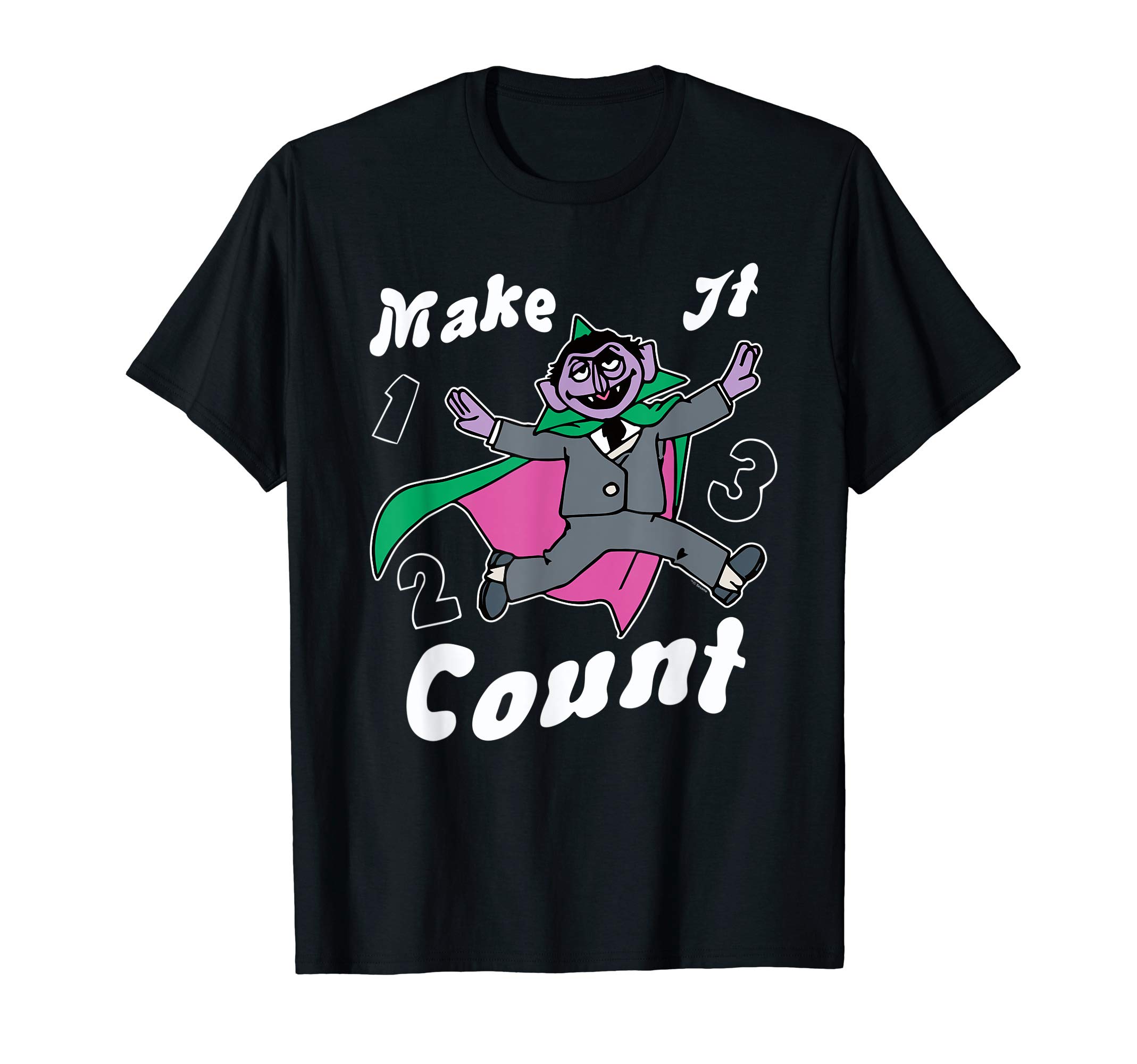 Sesame StreetMake It Count T-ShirtOEKO-TEX STANDARD 100