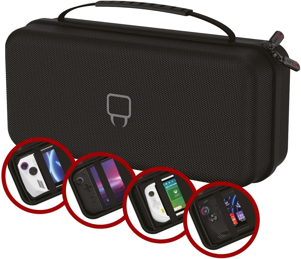 Venom Handheld PC Storage Case – Compatible with Steam Deck, Asus Rog Ally, Logitech G Cloud, MSI Claw, Lenovo Legion Go
