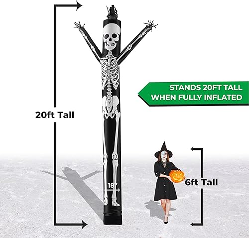 Miniatura 2 de LookOurWay Air Dancers - Accesorio inflable para hombre – 20 pies de alto Wacky Waving inflable tubo de baile (soplador no incluido) – Tema de