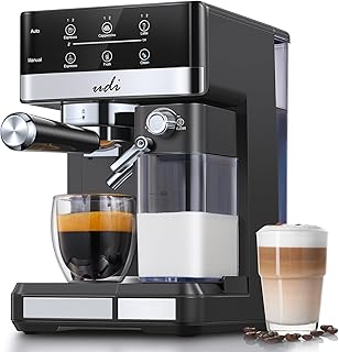 UDI Espresso Machine with Automatic Milk Frother