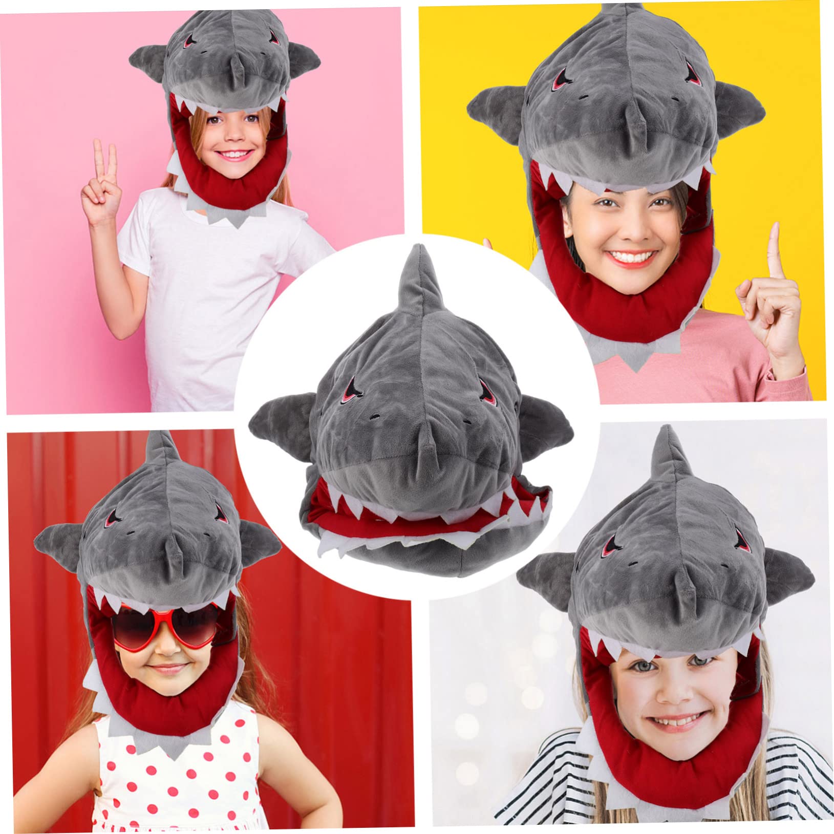 Cabilock Tocado De Tiburón Divertido Para Fiestas De Carnaval Sombrero De Fiesta Novedoso Para Cosplay Decoración Forma De Animal Para Eventos Temáticos