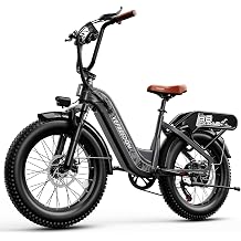 EUY Electric Bike for Adults,960Wh Removable Battery,20" Fat Tire Ebike