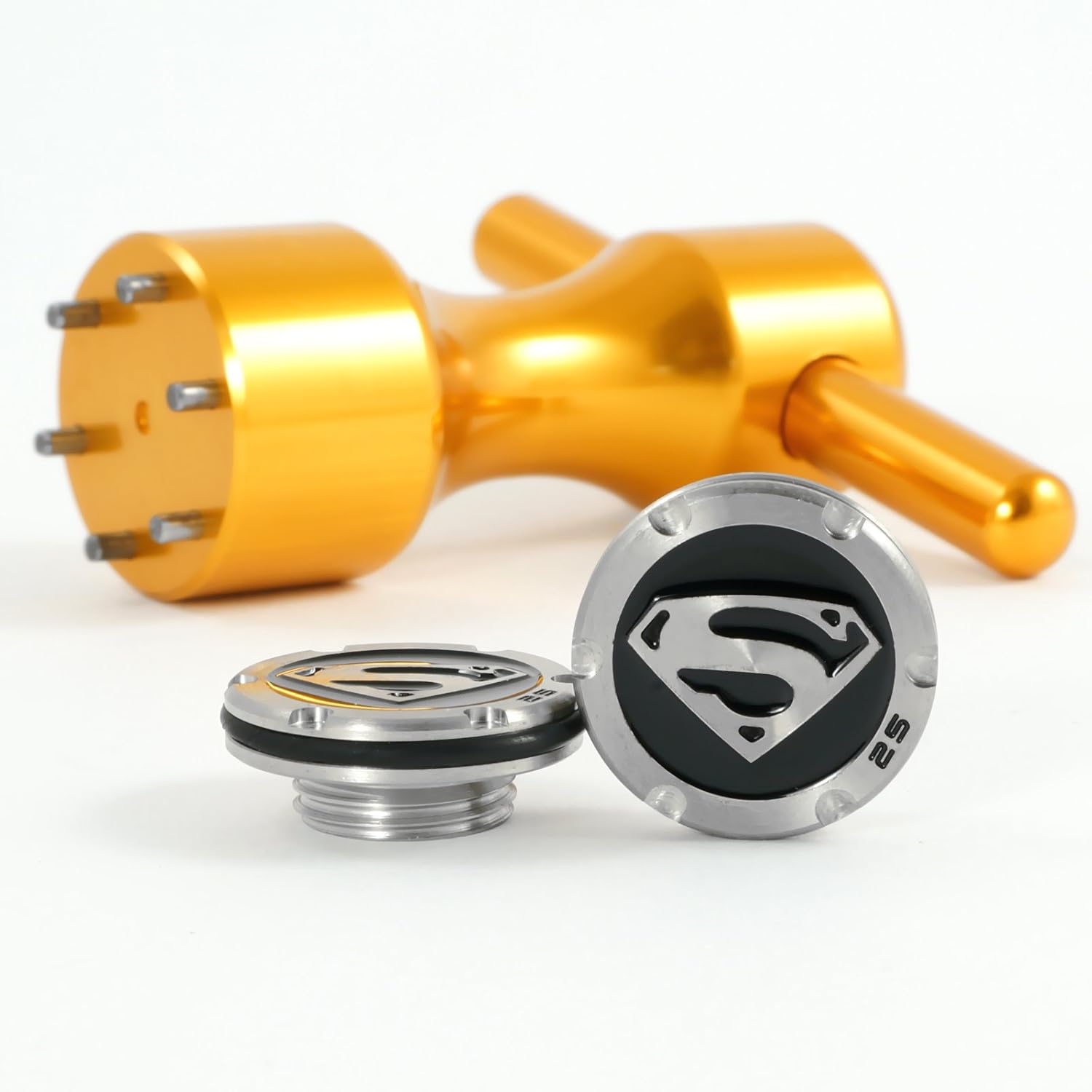 19th Hole Custom Shop 2 x 25g Black Deluxe Tour Style Weights Wrench for Scotty Cameron Fastback, Squareback and Roundback Putters, Superman