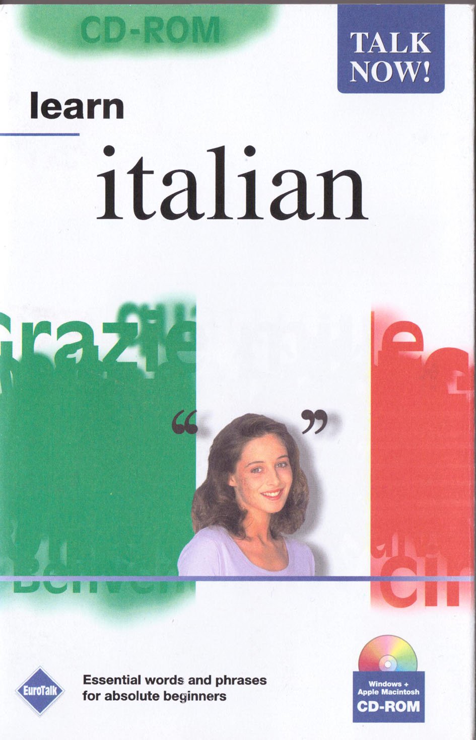 Talk Now! Learn Italian: Essential Words and Phrases for Absolute Beginners