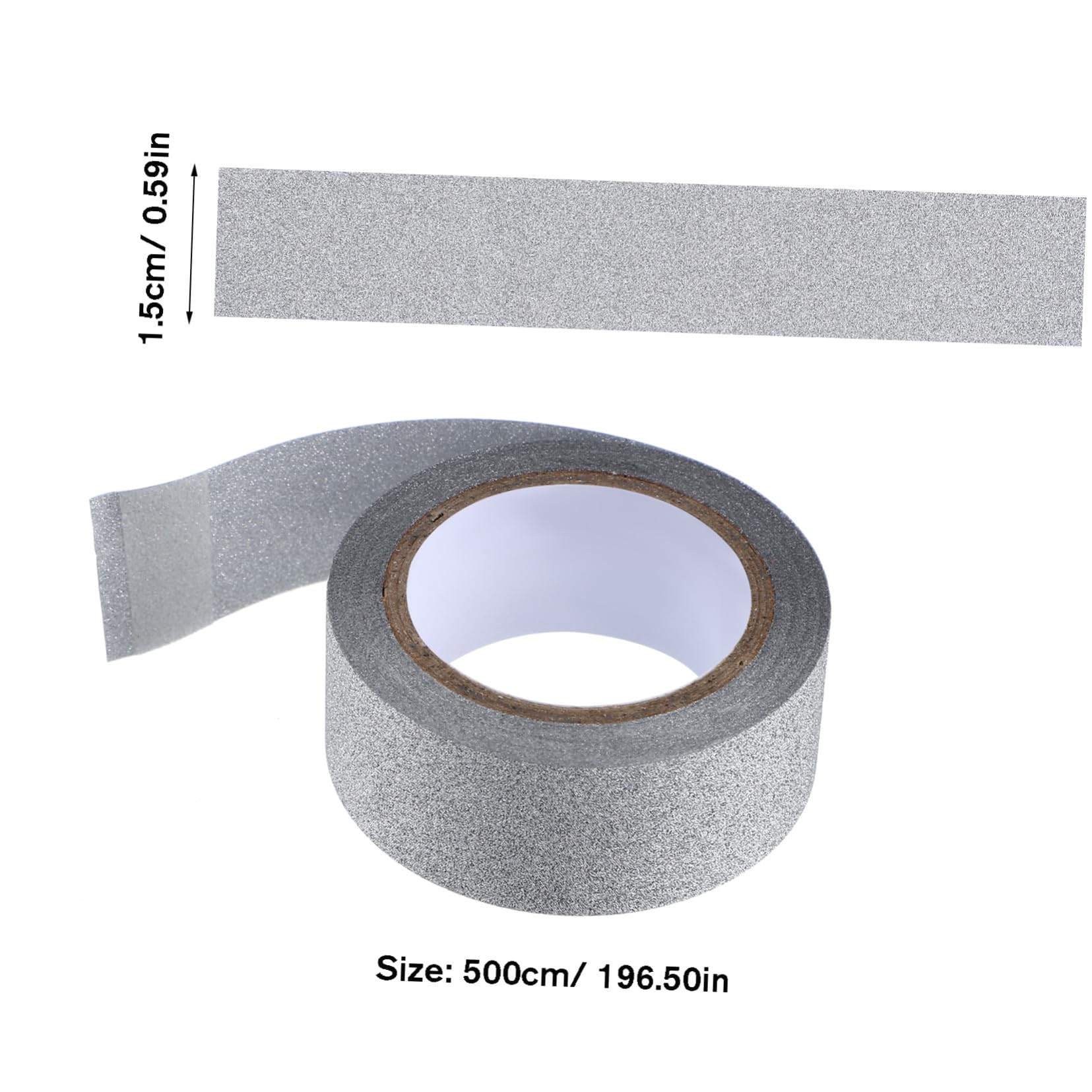 Cinta Washi de Brillantina 20 Rollos para Manualidades y Diarios