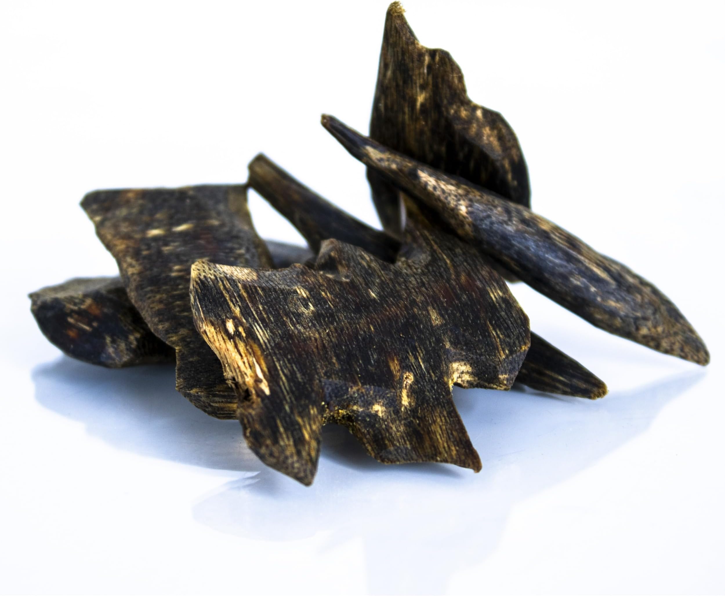 Chinese Kyara Agarwood Incense (Qinan Oud Incense) - Premium Natural Agarwood for Home Fragrance & Luxury Gifts (500g - High Grade - Block)