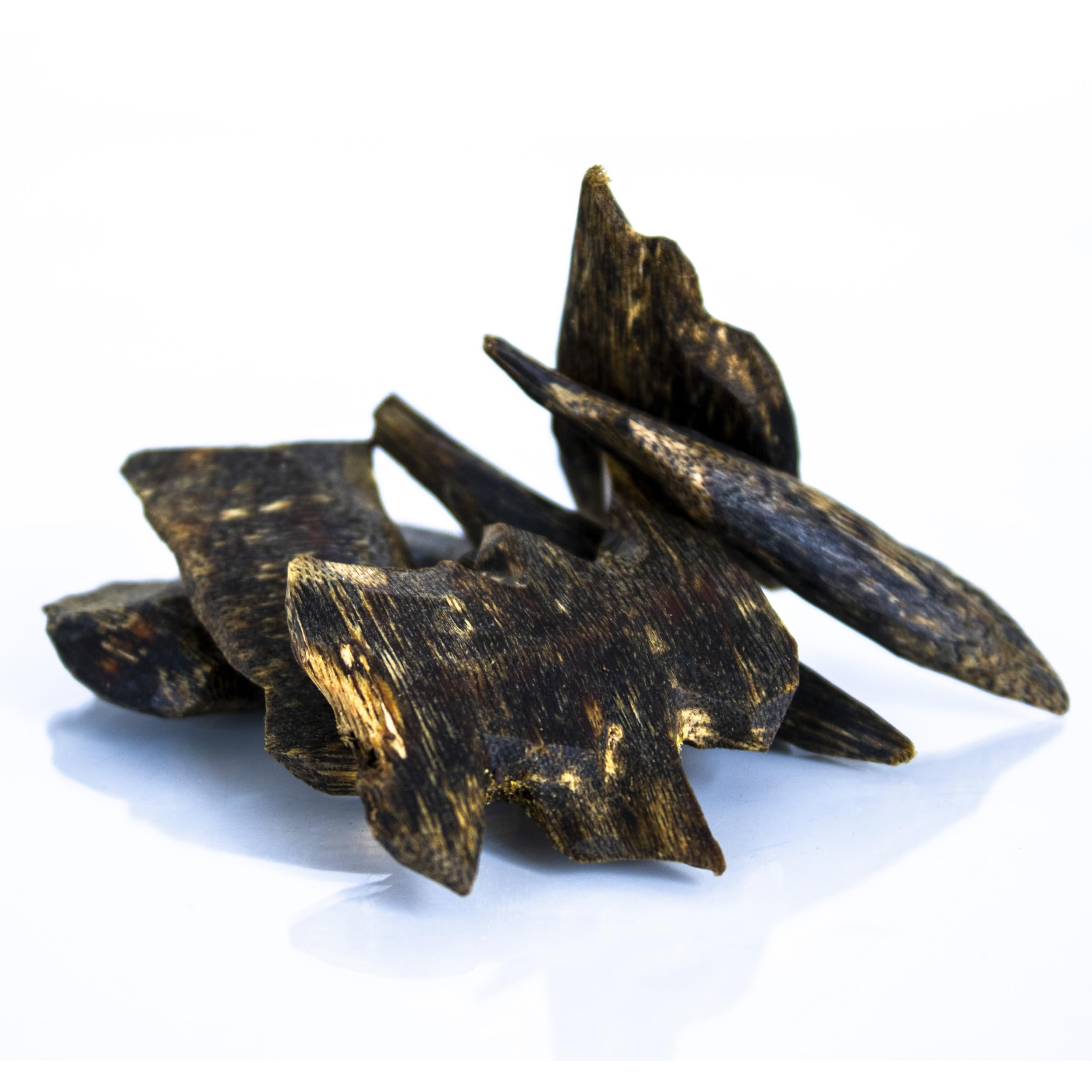 Chinese Kyara Agarwood Incense (Qinan Oud Incense) - Premium Natural Agarwood for Home Fragrance & Luxury Gifts | Multiple (500g- High Grade - Block)