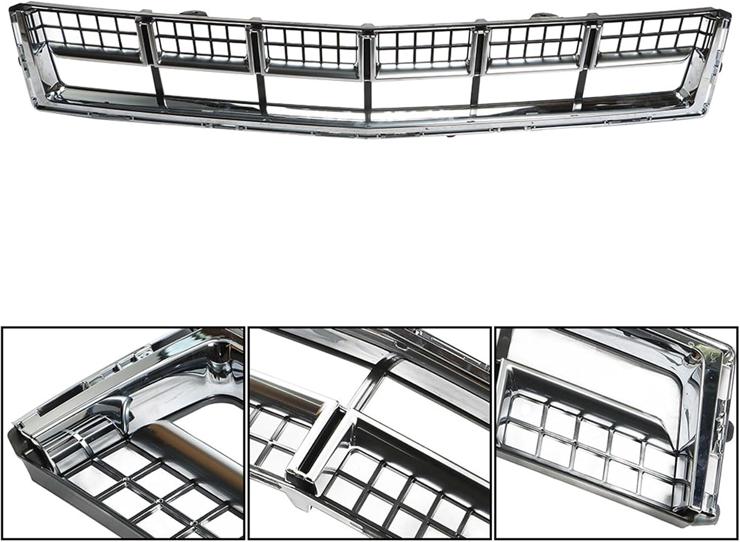 munirater Bumper Lower Grille Front Lower Mesh Grill Hood Replacement for 2013 2014 2015 2016 SRX