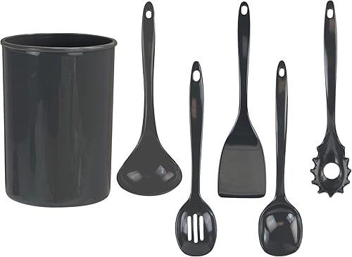 Vista 79 de Reston Lloyd Tarro de utensilios de plástico, espuma de mar Seafoam