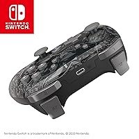 Vista 3 de HORI Wireless HORIPAD (The Legend of Zelda Edition) Pro Controller with Motion Control for Nintendo Switch - Officially Licensed by Nintendo