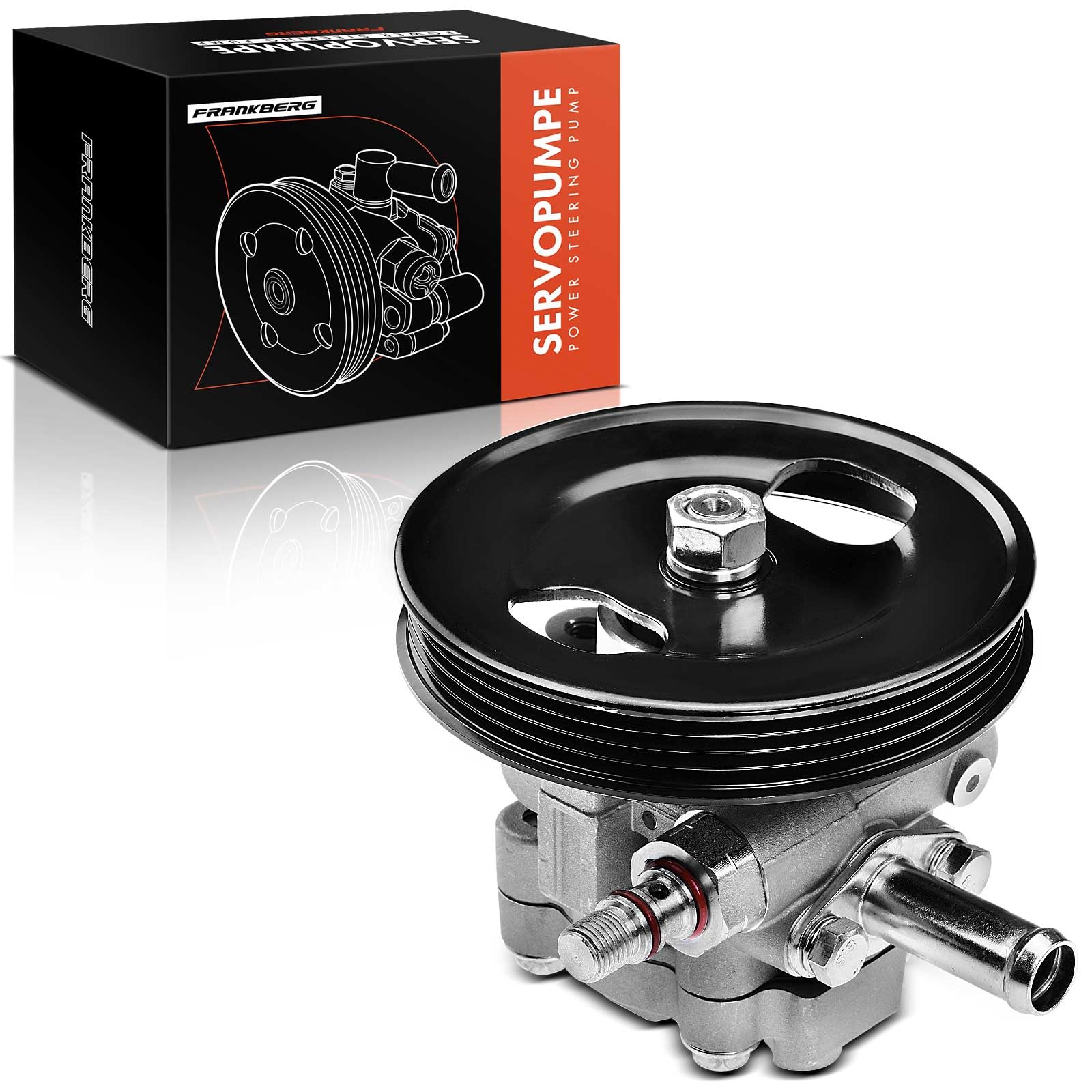 Frankberg Pompa servosterzo Compatibile con L200 K0T K1T K2T K3T L200 K5T K6T K7T Replace# MR210173,MR374897