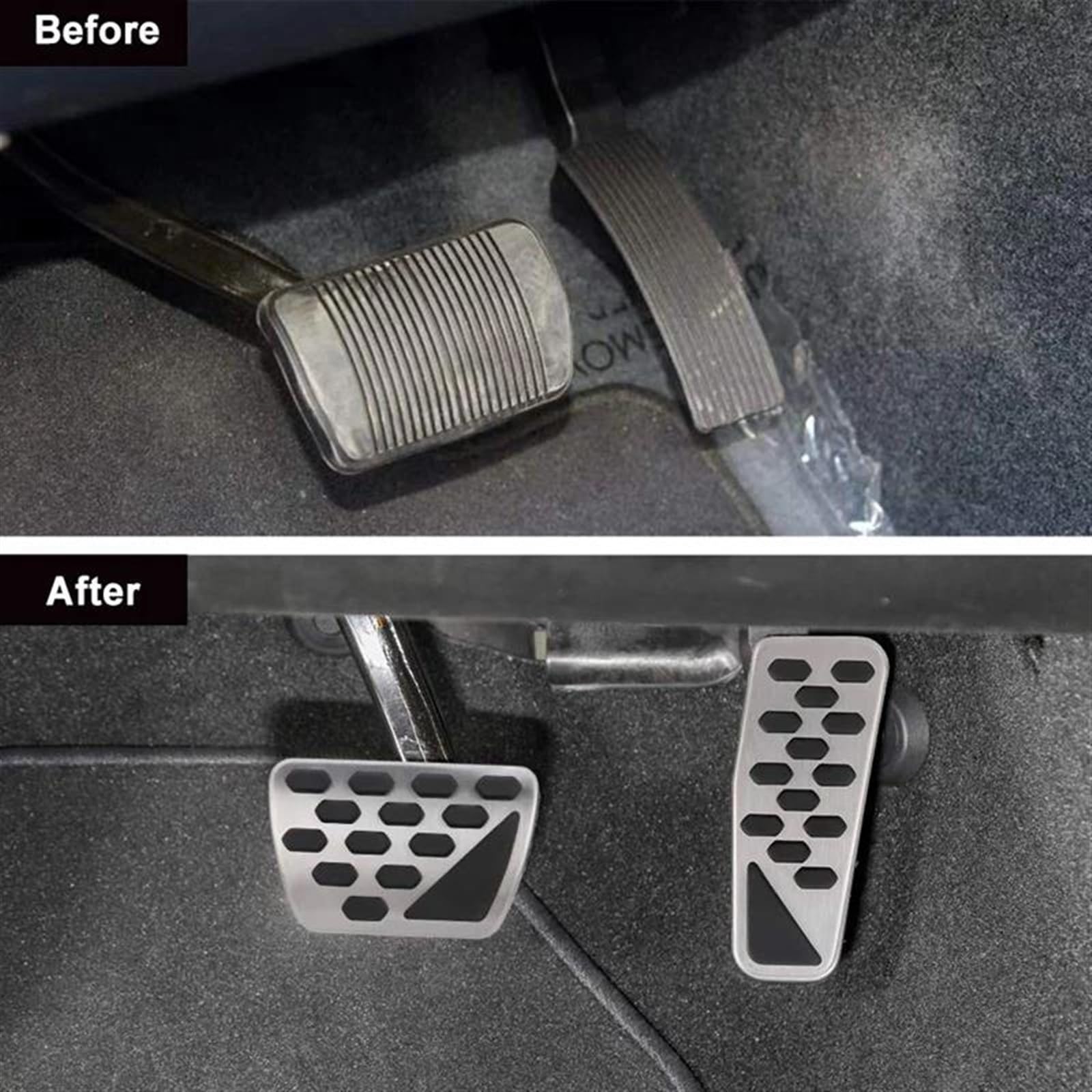 Pedali Freno Auto Kit Pedale Pedale Freno E Gas Per Auto In Acciaio Inossidabile Per Jeep Per Modelli Per Wrangler Jl 2018 2019 2 Pezzi Pedaliera Auto
