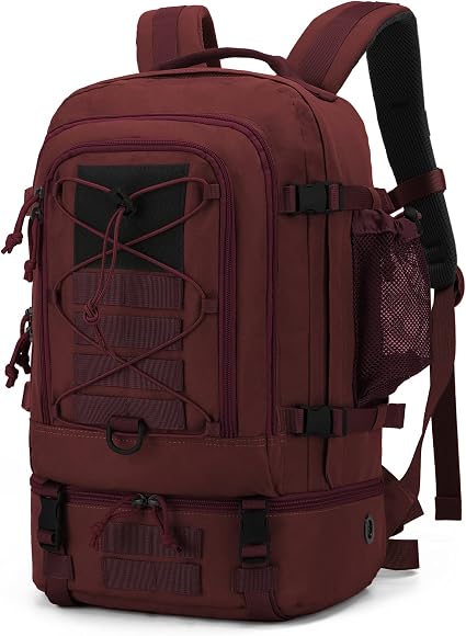 Mardingtop 28L Unisex Zaino Tattico Militare Molle Zaini da Viaggio Zaino  Moto per Trekking all'aperto Escursionismo Sportivo (28l - Rosso II) :  Amazon.it: Casa e cucina