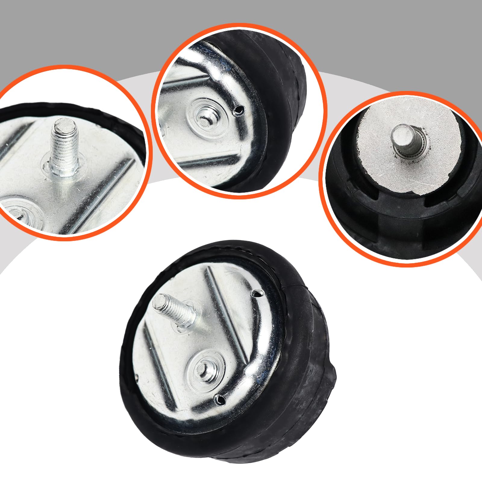 2 cojinetes de motor delantero izquierdo derecho 22116779971 compatible con 3er E46 316i 318d 318i 320d Z4 Cabriolet Compact Coupe Touring 22116779972 22116771359