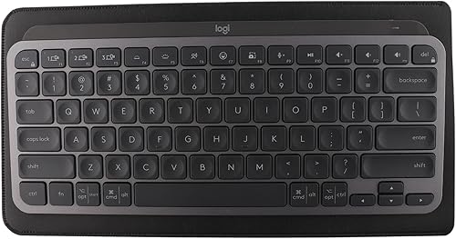 Miniatura 5 de GuardV Serie de piel sintética para teclado Logitech MX Keys Mini - Funda protectora