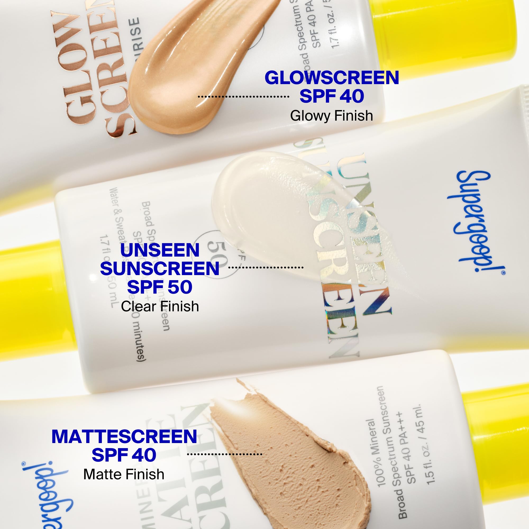 Supergoop! Glowscreen Fps 40, Golden Hour, 50 ml, aufhellende Grundierung + Sonnenschutz mit breitem Spektrum, hilft blaues Licht zu filtern, feuchtigkeitsspendend, Hyaluronsäure