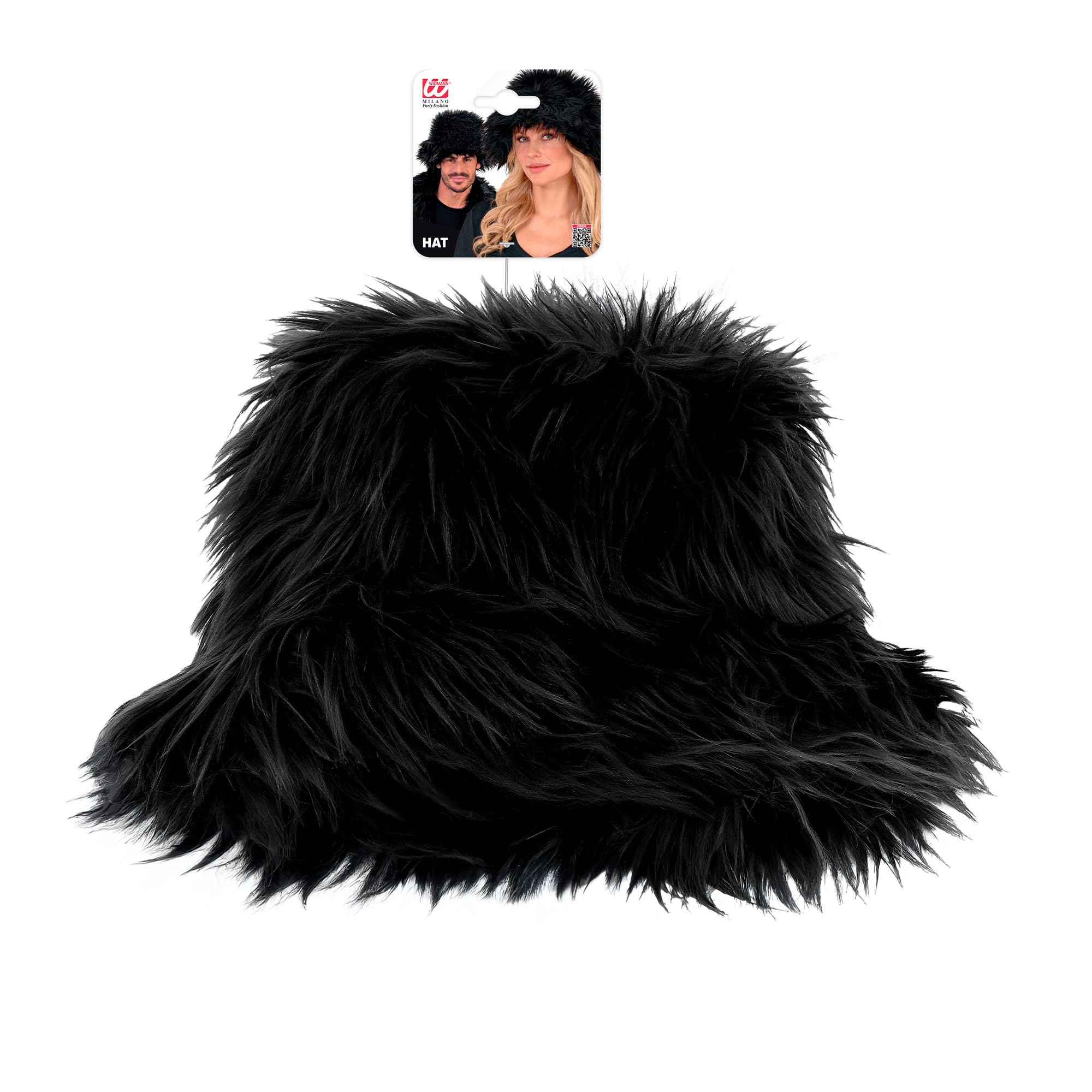 W WIDMANN MILANO Party Fashion - Plush Fishing Hat, Fluffy Fishing Hat, Accessory for Festivals Carnival, Theme Parties - Image 2