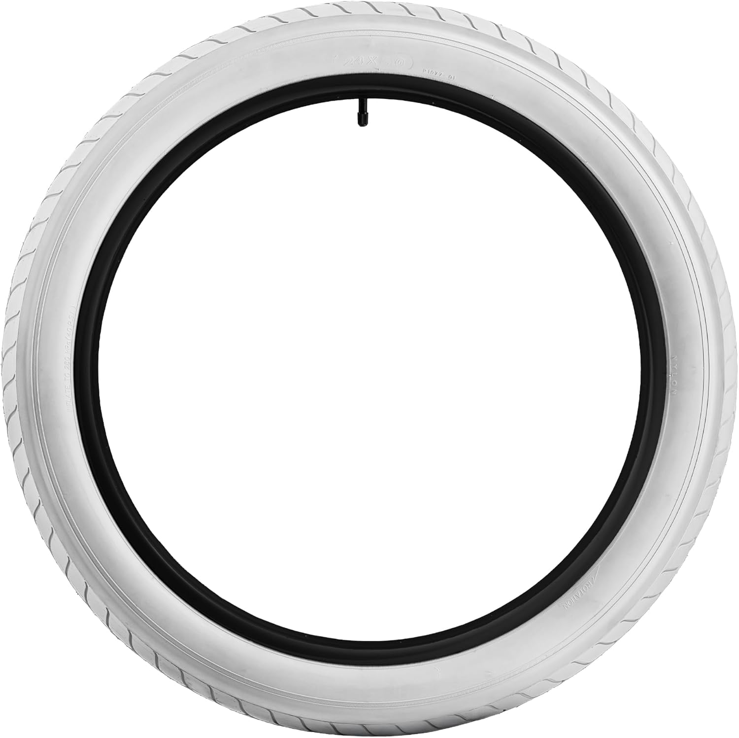 24x3 Bike Tires - Custom Color Tires, Fits Cruisers, E-Bike & Mountain Bikes, Fat Tire Bikes, Non-Foldable, Puncture Resistant