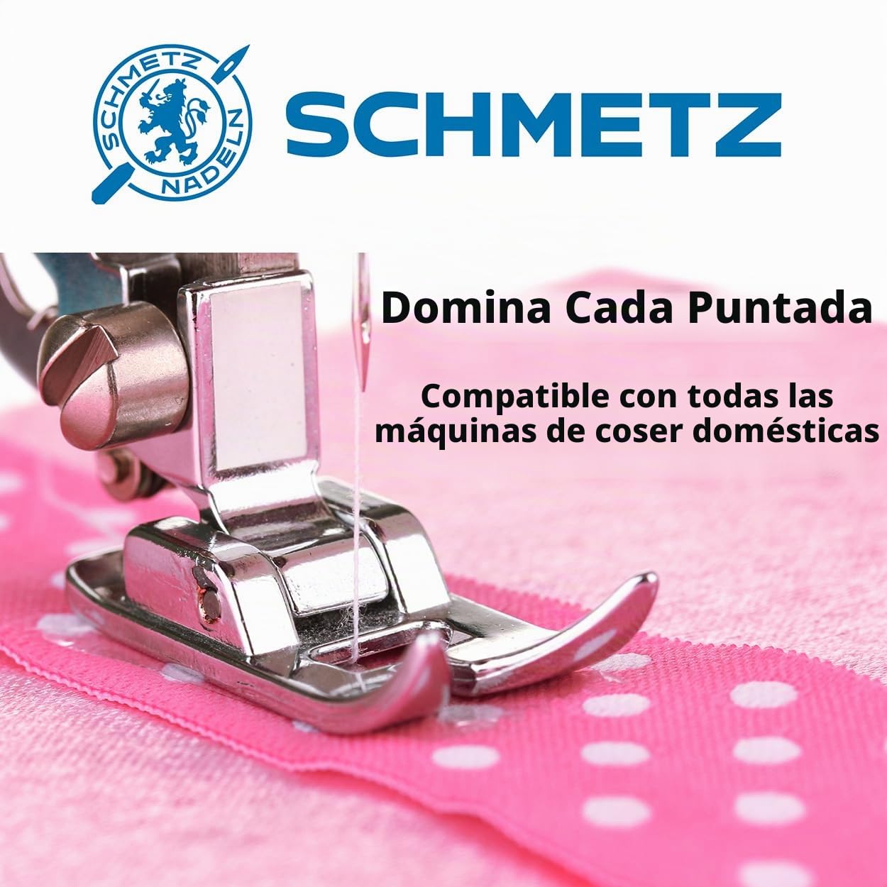 SCHMETZ Agujas universales (130/705 H) para máquina de coser doméstica, tamaño 90/14