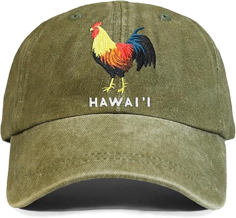 Hawaii Cotton Men Women Unisex Baseball Cap US, Adult, One Size