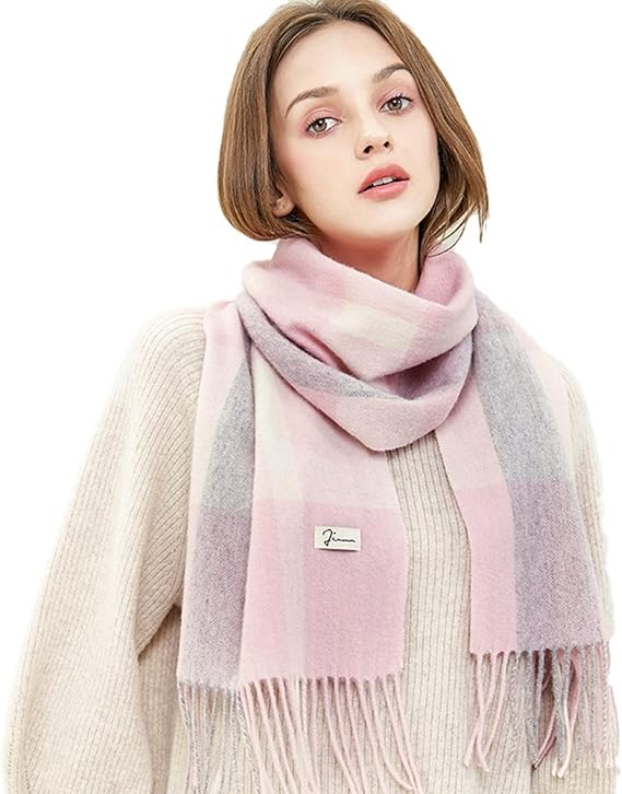 Amazon Hifeos カシミヤマフラー レディース メンズ カシミヤ100 秋冬 男女兼用 大判 ストール 暖かい スカーフ 厚手 あったかい ロングマフラー 彼女 彼氏 誕生日 クリスマス 記念日 プレゼント ギフトボックス付き 上品 カラー1 160 30cm マフラー 通販