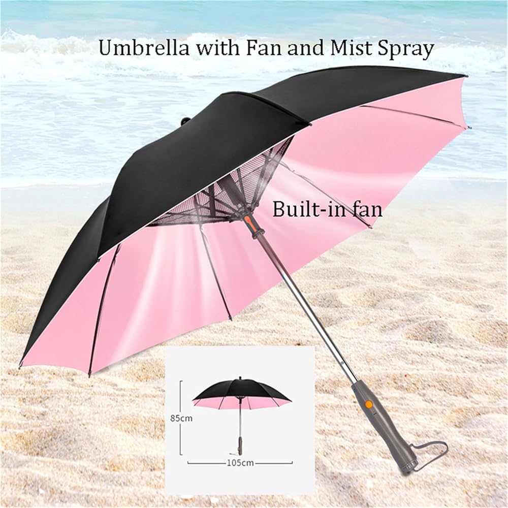 Amazon.com : Cooling Umbrella with Fan and Mister, Mist