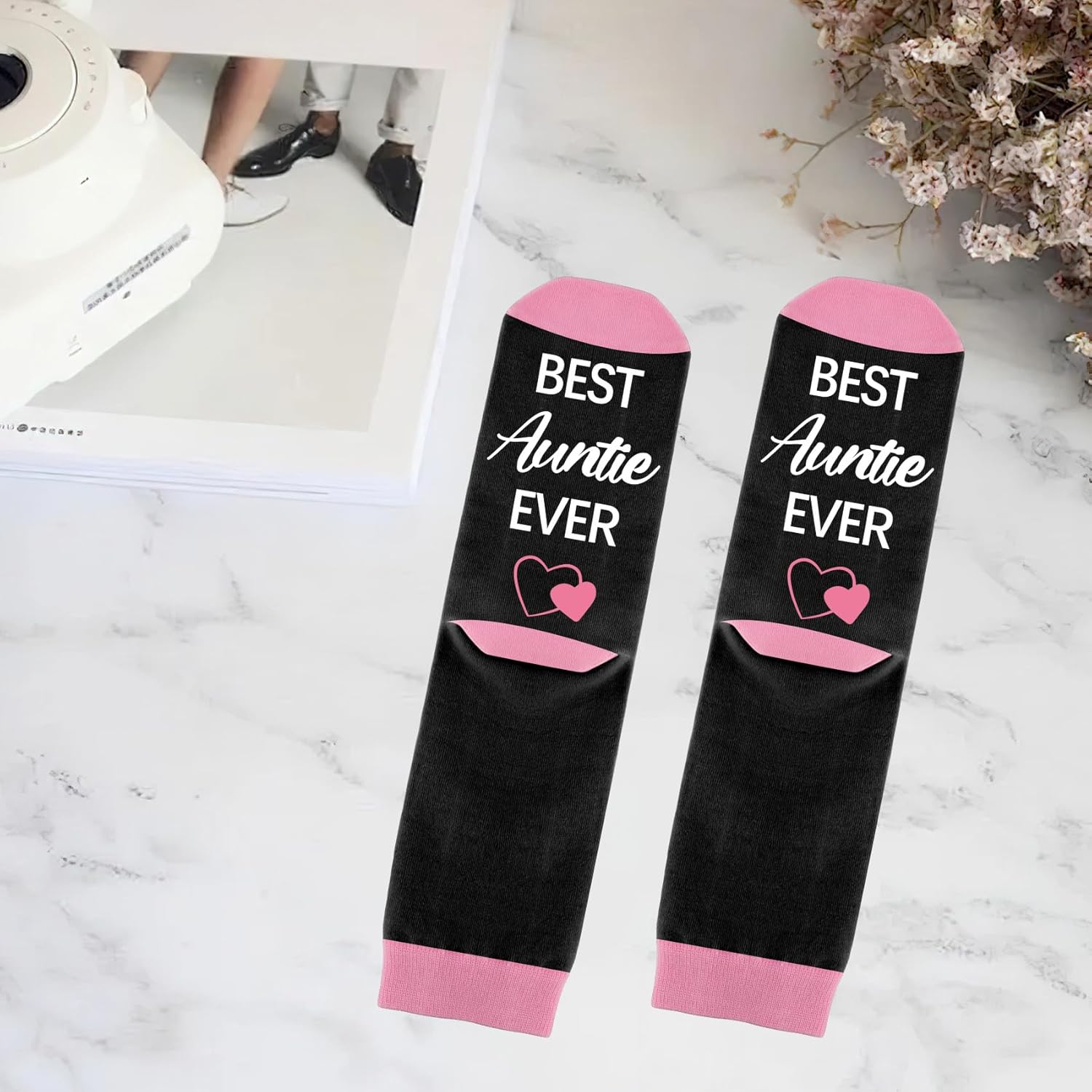 Christmas Mothers Day Father's Day Birthday Gifts for Women & Men,Stocking Stuffers,Socks for Women,Mens Socks - Image 3